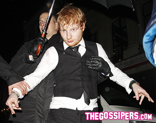EdSheeran Ed Sheeran ubriaco dopo i Brit Awards