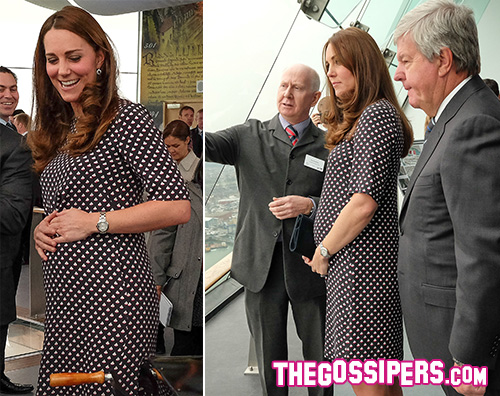 Kate Middleton 2 Kate Middleton mostra il pancino a Portsmouth