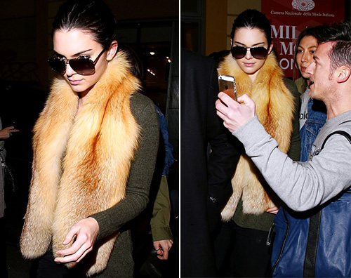 Kendall Jenner Kendall Jenner è arrivata a Milano per le sfilate