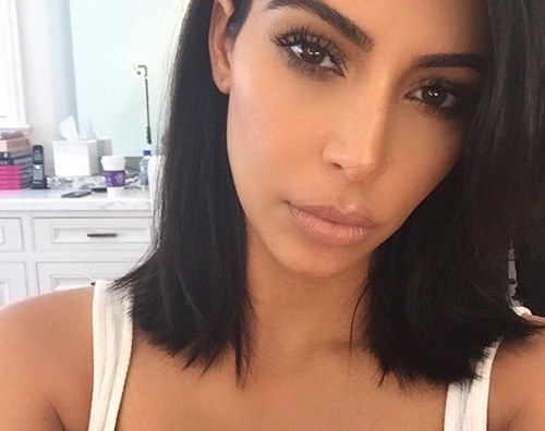 Km Kardashian Kim Kardashian cambia look