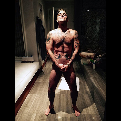 robbie williams1 Robbie William nudo per il suo compleanno