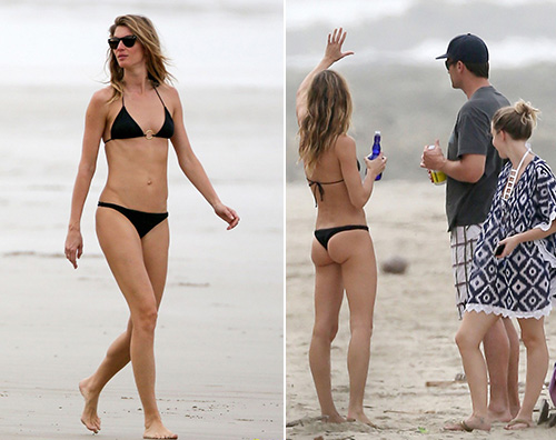 Gisele Bundchen Gisele Bundchen in bikini a San Carlos