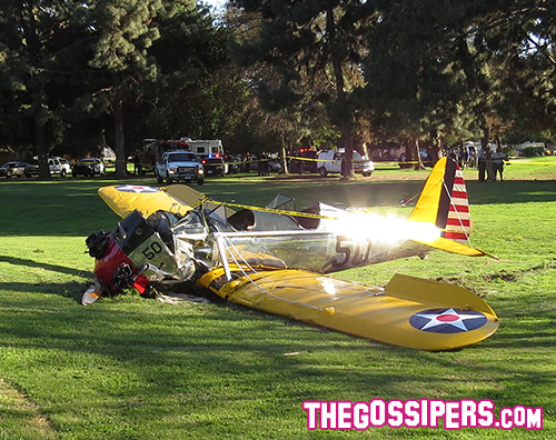 Harrison ford aereo Harrison Ford si schianta col suo aereo privato