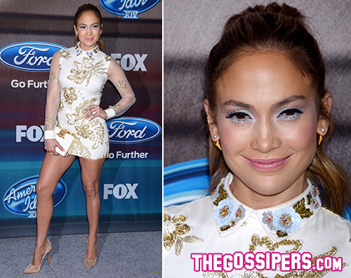 Jennifer Lopez1 Jennifer Lopez in tiro per American Idol