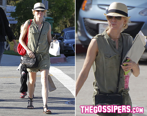 Naomi Watts Naomi Watts a Los Angeles con i figli