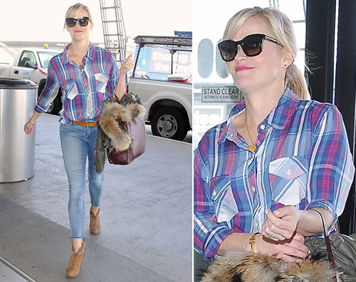 Reese Witherspoon Reese Witherspoon viaggia comoda