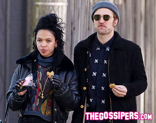 Robert Pattinson FKA Twigs incinta per Glass and Patron