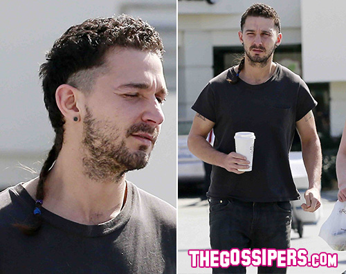 ShiaLaBeouf Shia LeBeouf a Los Angeles con un nuovo look