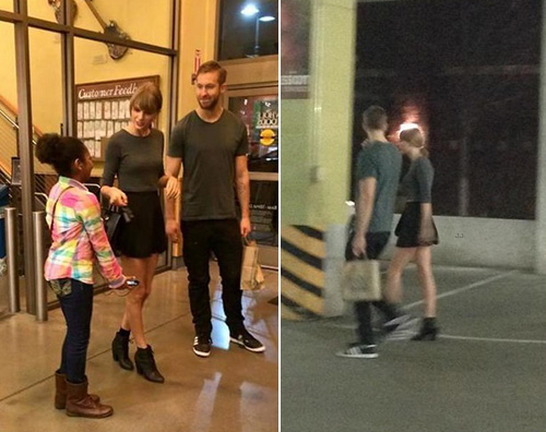 Taylor Swift Calvin Harris Taylor Swift e Calvin Harris insieme a Nashville