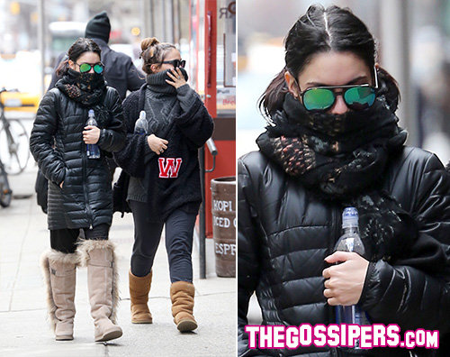 Vanessa hudgens Indovina la freddolosa a New York