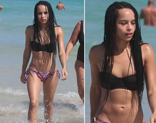 Zoe Kravitz Prova costume per Zoe Kravitz