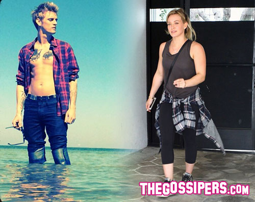 duff aaron Aaron Carter e Hilary Duff: la querelle continua sui social