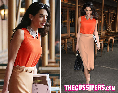Amal Alamuddin stilosa a New York