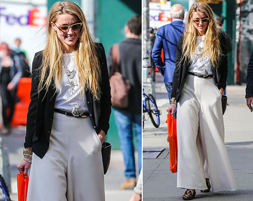 Amber Heard2 Amber Heard shopping a New York