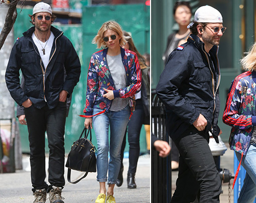 Bradley Sienna Bradley Copper e Sienna Miller, due amici a NY