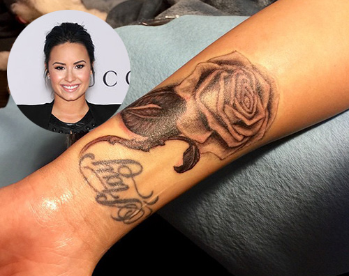 Demi Lovato Nuovo tatuaggio per Demi Lovato