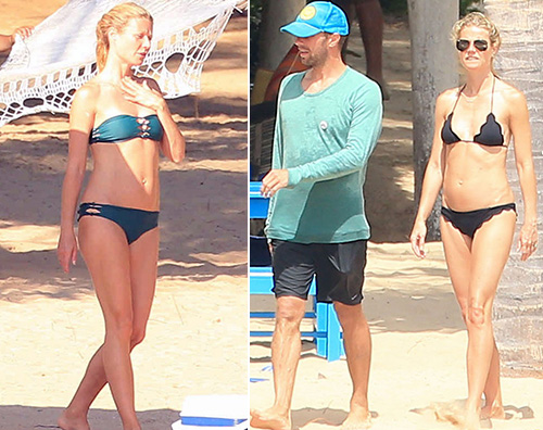 Gwyneth Paltrow e Chris Martin in vacanza insieme Vacanze insieme per Gwynet e Chris