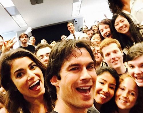 Ian Nikki Instagram Ian Somerhalder e Nikki Reed lezione alla Emory University di Atlanta