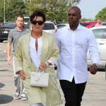 Kriss e Corey 150x150 Il clan Kardashian in bianco per Pasqua