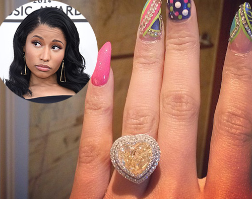 Niky Minaj anello Nicki Minaj è fidanzata?