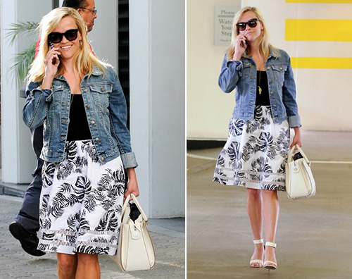 Reese Witherspoon Reese Witherspoon primaverile a Beverly Hills