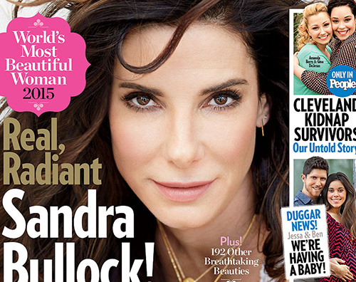 Sandra Bullock Sandra Bullock è la donna più bella del mondo secondo People