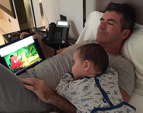 simon cowell figlio eric Simon Cowell al figlio Eric non sa dire di no