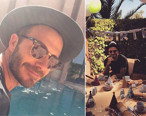 David Beckham Festa in Marocco per i 40 anni di David Beckham