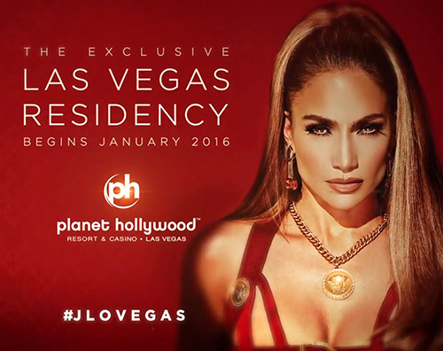 Jennifer Lopez Las Vegas Jennifer Lopez regina del Planet Hollywood di Las Vegas