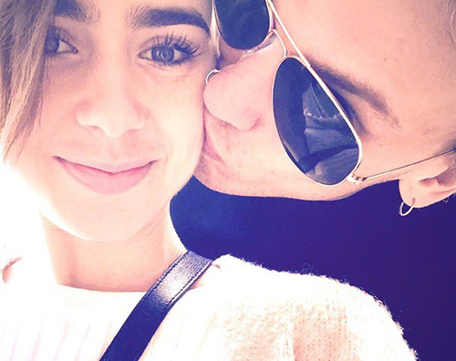 LilyCollins1 Lily Collins e Jamie Campbell Bower sono tornati insieme