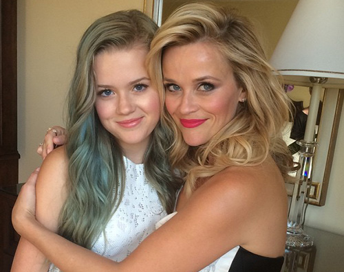 Reese Witherspoon Ava Reese Witherspoon con Ava su Instagram