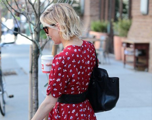 Sienna Abito rosso per Sienna Miller