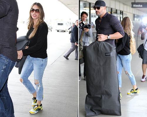 Sofia Vergara e Joe Manganiello2 Sofia Vergara e Joe Manganiello coordinati al LAX