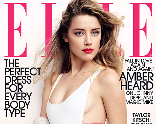 Amber Heard e il matrimonio con Johnny Depp su Elle Amber Heard Amber Heard e il matrimonio con Johnny Depp su Elle