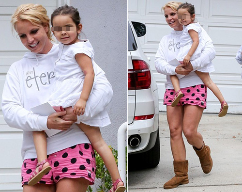 Britnet Britney Spears Vorrei essere la tata a casa di Brad e Angelina