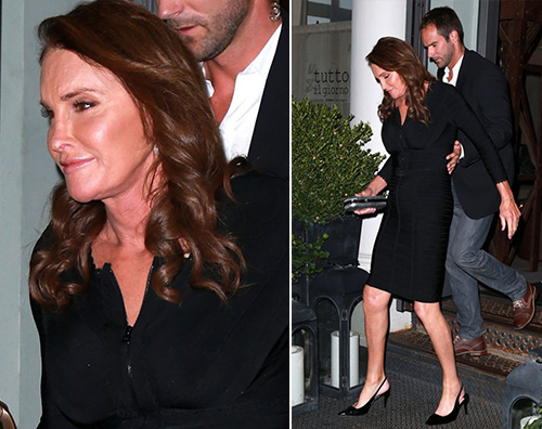 Caitlyn Jenner2 Caitlyn Jenner look total black a New York