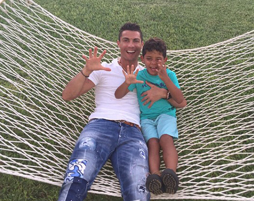 Cristiano Ronaldo Cristiano Ronaldo feste i 5 anni di Cristiano Jr