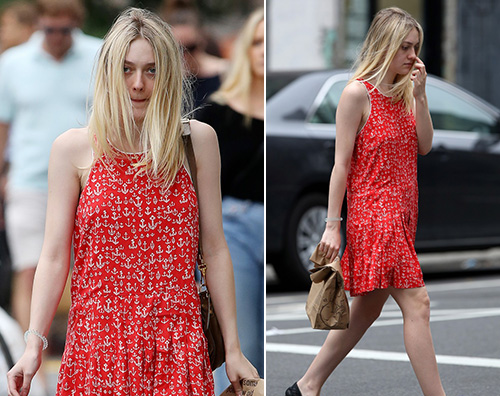 Dakota Fanning Dakota Fanning è una marinaretta a New York