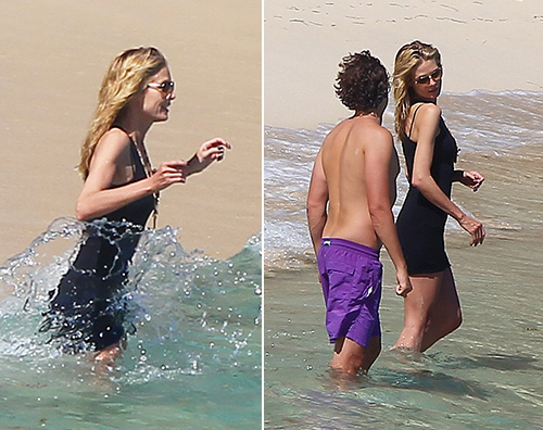 Heidy Klum e Vito Coccole a St Barts per Heidi Klum e Vito