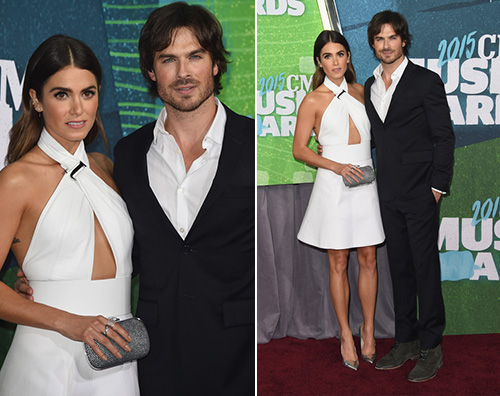 Ian Somerhalder Nikki Reed Ian Somerhalder accompagna Nikki ai CMT Music Awards