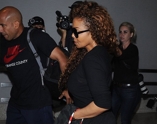 Janet Jackson Janet Jackson a Los Angeles con Wissam