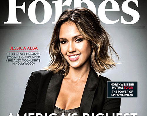 Jessica Alba Jessica Alba, gallina dalle uova d oro per Forbes