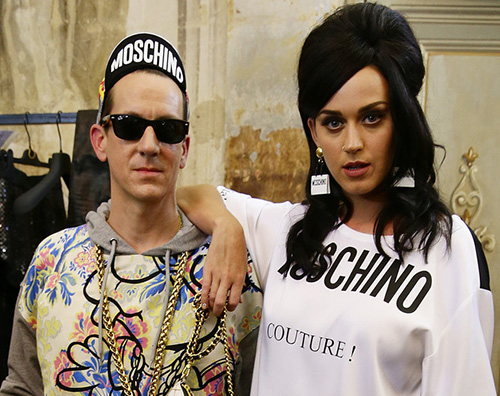 Katy Perry Jeremy Scott Katy Perry al Pitti Uomo per Moschino