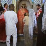 Kim kanye north 3 150x150 Kim Kardashian: il battesimo a Gerusalemme di North su Instagram