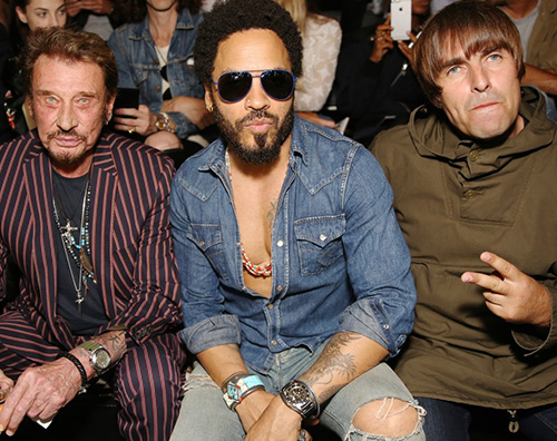 Lenny Kravitz 2 Lenny Kravitz look in denim per Saint Laurent