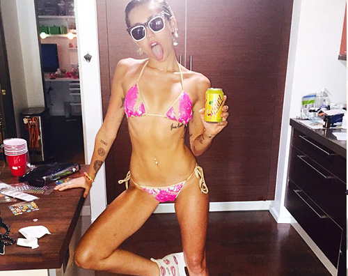 Miley Miley Cyrus troppo magra su Instagram