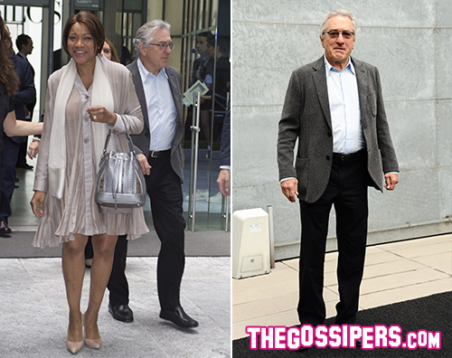Robert De Niro Robert De Niro a Milano per la sfilata di Armani