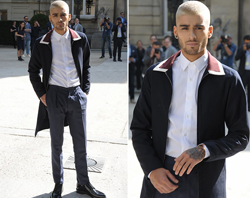 ZaynMalik Zayn Malik e Joe Jonas a Parigi per Valentino