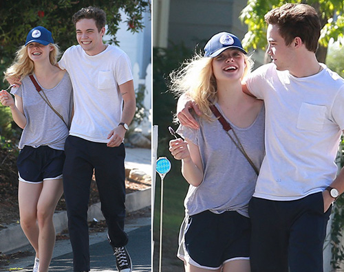 Elle Fanning Zalman Elle Fanning a Los Angeles col suo ragazzo