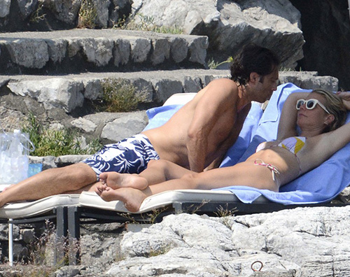 Gwyneth Brad Gwyneth Paltrow in vacanza a Portofino con Brad